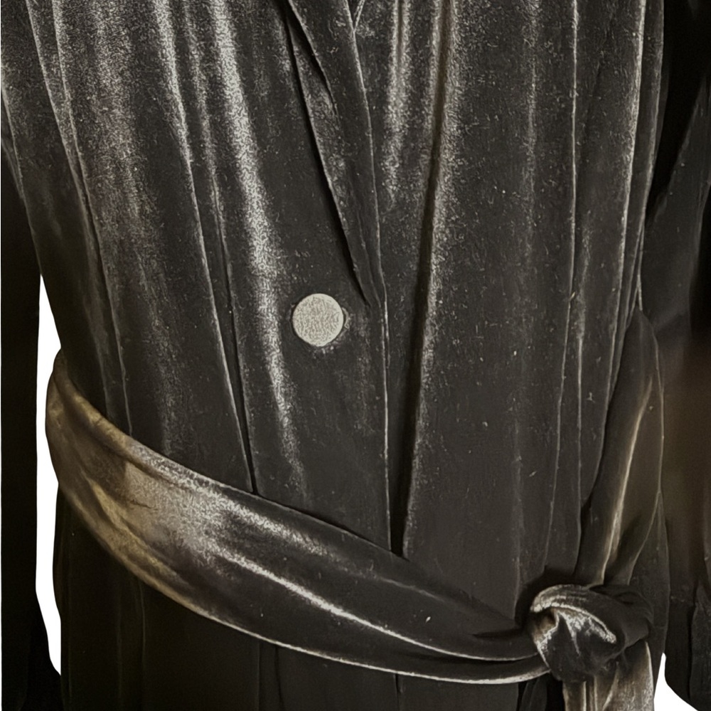 J. Jill Black Velvet Dress Jacket - Picture 3 of 5